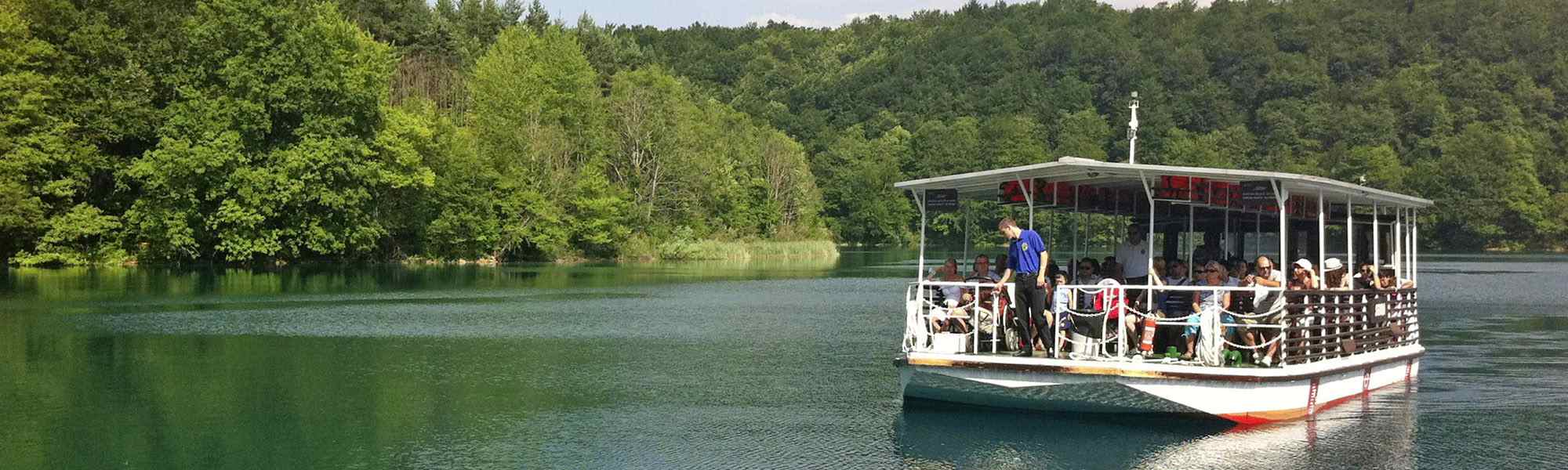 plitvicer seen mit dem fahrrad