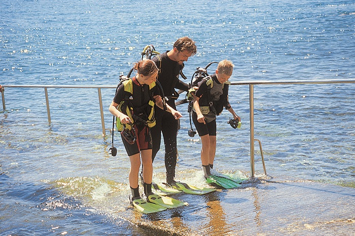 Kindertauchkurse – gesamte Region Kvarner