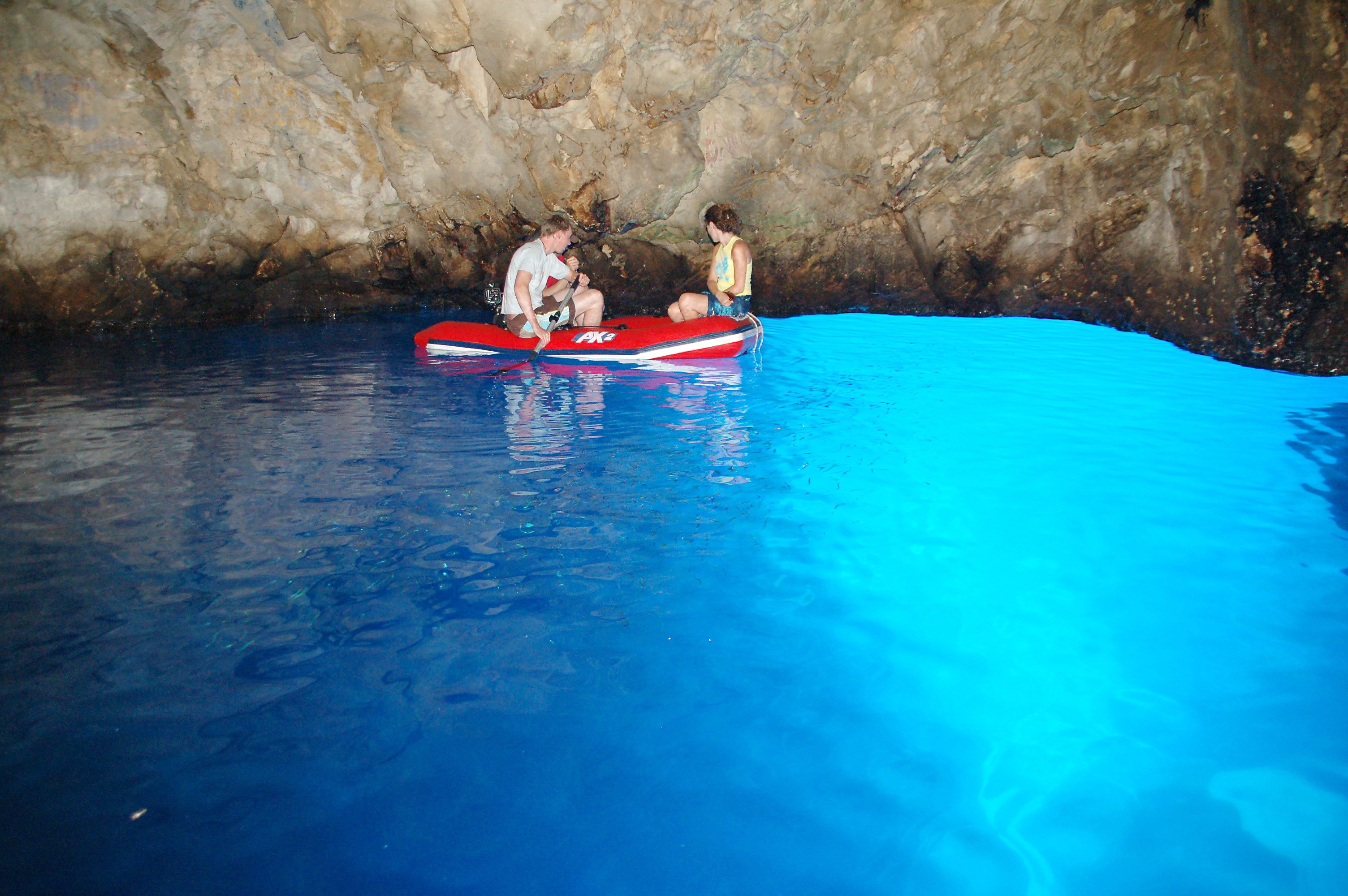 Blaue Grotte auf Biševo
